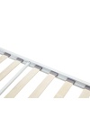 Łóżko PANAMA 90 cm metalowe biały - Halmar