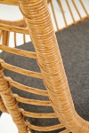 Fotel IKARO czarny / naturalny / popielaty - Halmar