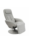 OPTIMA 2 recliner popielaty tkanina - Halmar