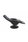 OPTIMA recliner czarny - Halmar