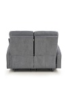 Sofa OSLO 2S, 2S ciemny popiel - Halmar