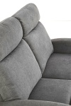 Sofa OSLO 2S, 2S ciemny popiel - Halmar