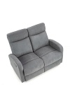 Sofa OSLO 2S, 2S ciemny popiel - Halmar