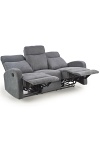 Sofa OSLO 3S, 3S ciemny popiel - Halmar