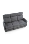 Sofa OSLO 3S, 3S ciemny popiel - Halmar