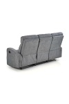 Sofa OSLO 3S, 3S ciemny popiel - Halmar