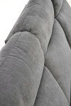 Sofa OSLO 3S, 3S ciemny popiel - Halmar