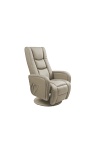 PULSAR recliner z funkcją masażu cappuccino - Halmar