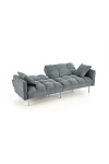 Sofa ROBERTO rozkładana popielaty - Halmar