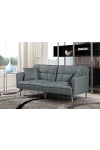 Sofa ROBERTO rozkładana popielaty - Halmar