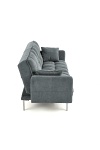 Sofa ROBERTO rozkładana popielaty - Halmar