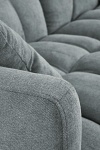 Sofa ROBERTO rozkładana popielaty - Halmar