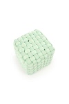 Pufa RUBIK jasny zielony - Halmar