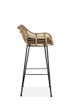 Hoker H105 naturalny / czarny - Halmar