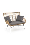 Sofa IKARO XL naturalny-popiel - Halmar