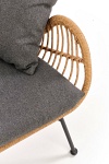 Sofa IKARO XL naturalny-popiel - Halmar