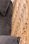 Sofa IKARO XL naturalny-popiel - Halmar
