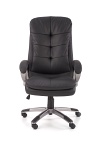 Fotel PRESTON gabinetowy czarny - Halmar