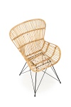 Krzesło K335 rattan naturalny - Halmar