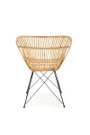 Krzesło K335 rattan naturalny - Halmar