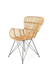 Krzesło K335 rattan naturalny - Halmar