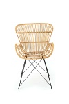 Krzesło K335 rattan naturalny - Halmar