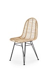 Krzesło K337 rattan naturalny - Halmar