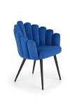 Krzesło K410 granatowy velvet - Halmar