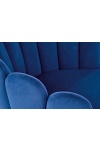 Krzesło K410 granatowy velvet - Halmar