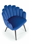 Krzesło K410 granatowy velvet - Halmar