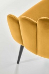 Krzesło K410 musztardowy velvet - Halmar