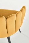 Krzesło K410 musztardowy velvet - Halmar