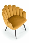 Krzesło K410 musztardowy velvet - Halmar