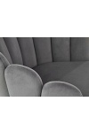 Krzesło K410 popielaty velvet - Halmar