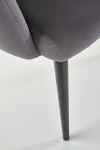 Krzesło K410 popielaty velvet - Halmar