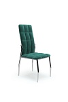 Krzesło K416 ciemny zielony velvet - Halmar