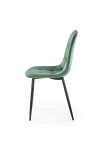 Krzesło K417 ciemny zielony velvet - Halmar