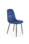 Krzesło K417 granatowy velvet - Halmar
