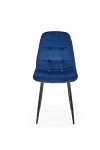 Krzesło K417 granatowy velvet - Halmar
