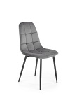 Krzesło K417 popielaty velvet - Halmar