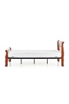 Łóżko VERONICA 90 cm czereśnia ant./czarny - Halmar