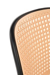 Krzesło K483 naturalny/czarny - Halmar