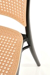 Krzesło K483 naturalny/czarny - Halmar