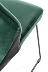 Krzesło K485 ciemny zielony - Halmar