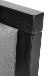 Krzesło SYLWEK1 czarny / tap: velvet Monolith 85 - Halmar