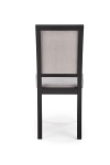 Krzesło SYLWEK1 czarny / tap: velvet Monolith 85 - Halmar