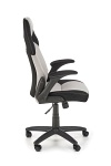 Fotel BLOOM gabinetowy popielaty / czarny - Halmar