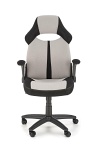 Fotel BLOOM gabinetowy popielaty / czarny - Halmar