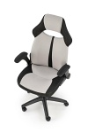 Fotel BLOOM gabinetowy popielaty / czarny - Halmar