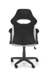 Fotel BLOOM gabinetowy popielaty / czarny - Halmar